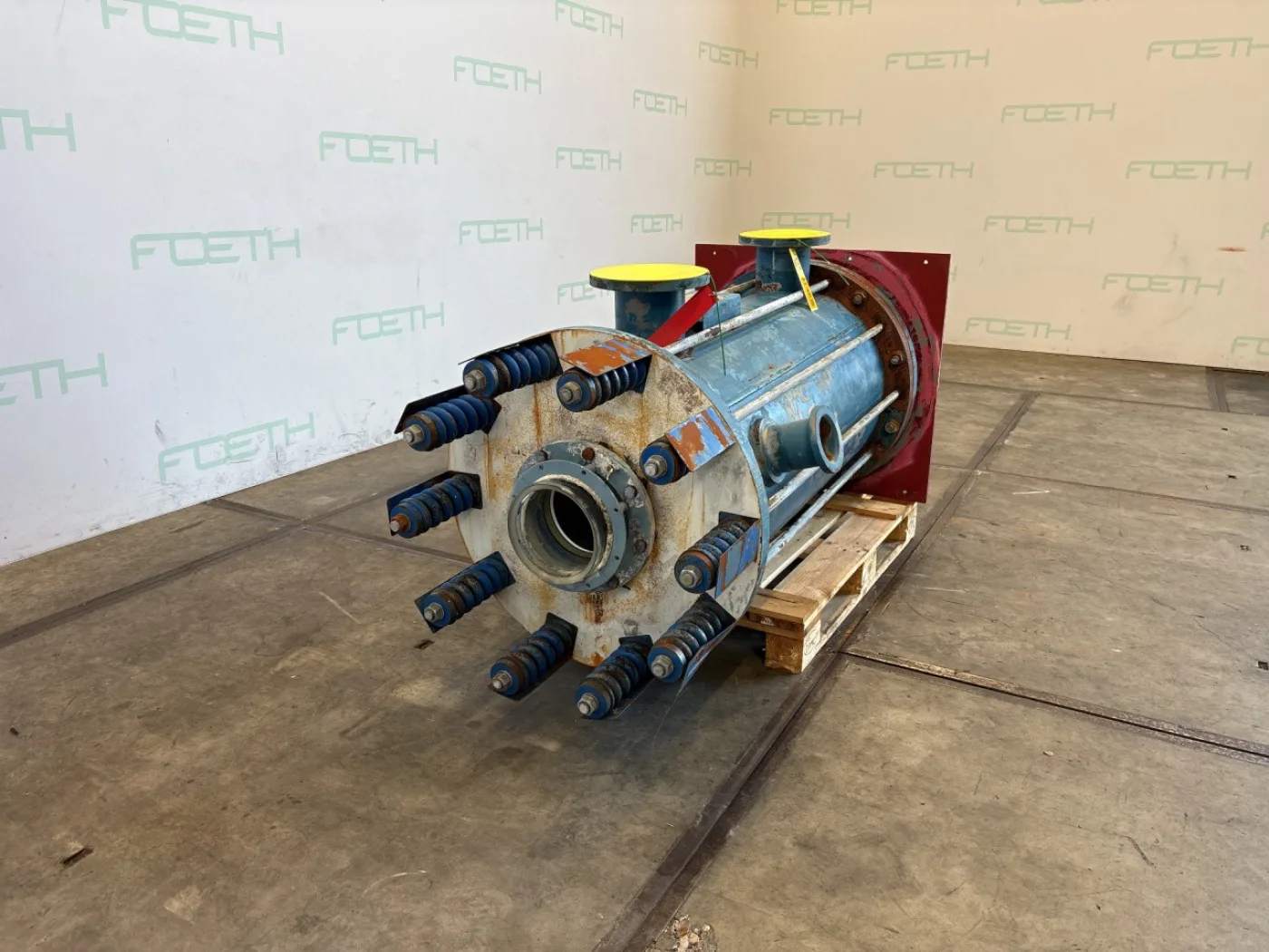 Le Carbone-Lorraine Polybloc NF610G (16 m2) - Shell and tube heat exchanger - 6