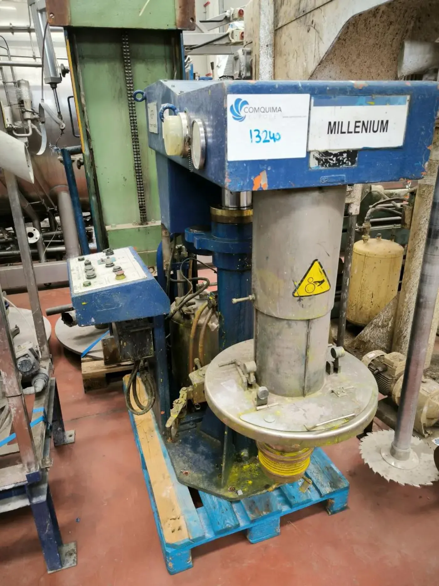 OLIVER AND BATLLE HCP-1 ATEX Immersion BALL MILL 7.5 kW - 6