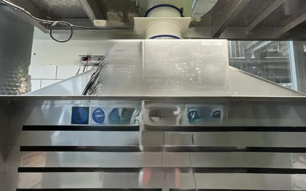 Mateco Mateco Stainless Steel Dispensing Booth with Dust Extraction System
