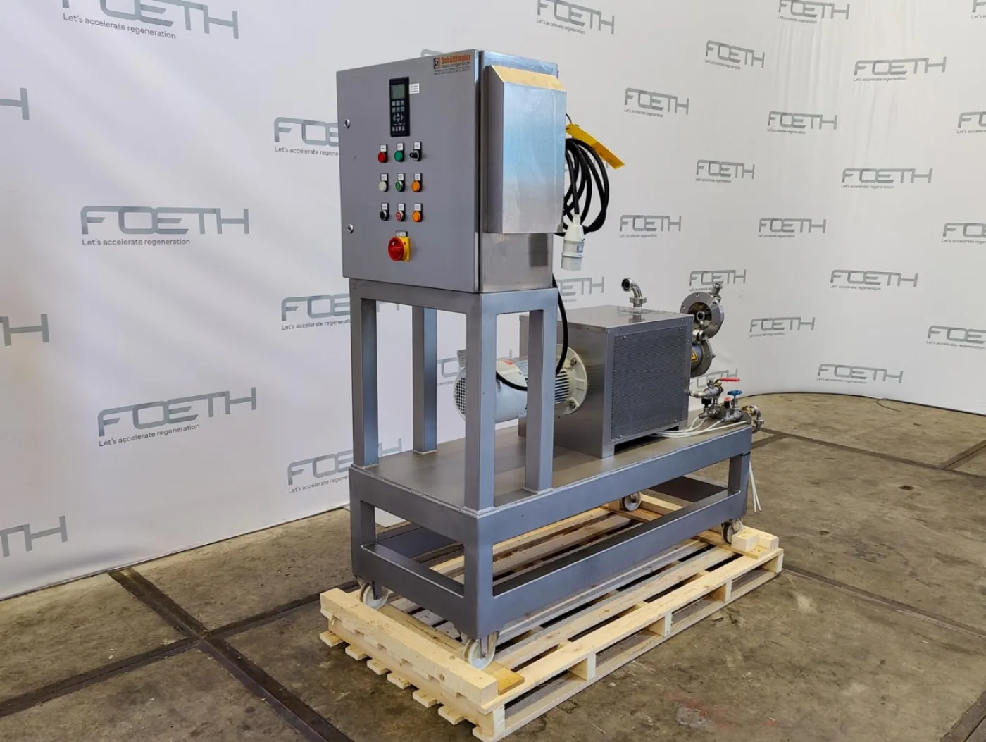 Schröder emulsifier Kombinator VEMK homogeniser"fat/margarine cooler/heater" - Scraped surface heat exchanger - 8