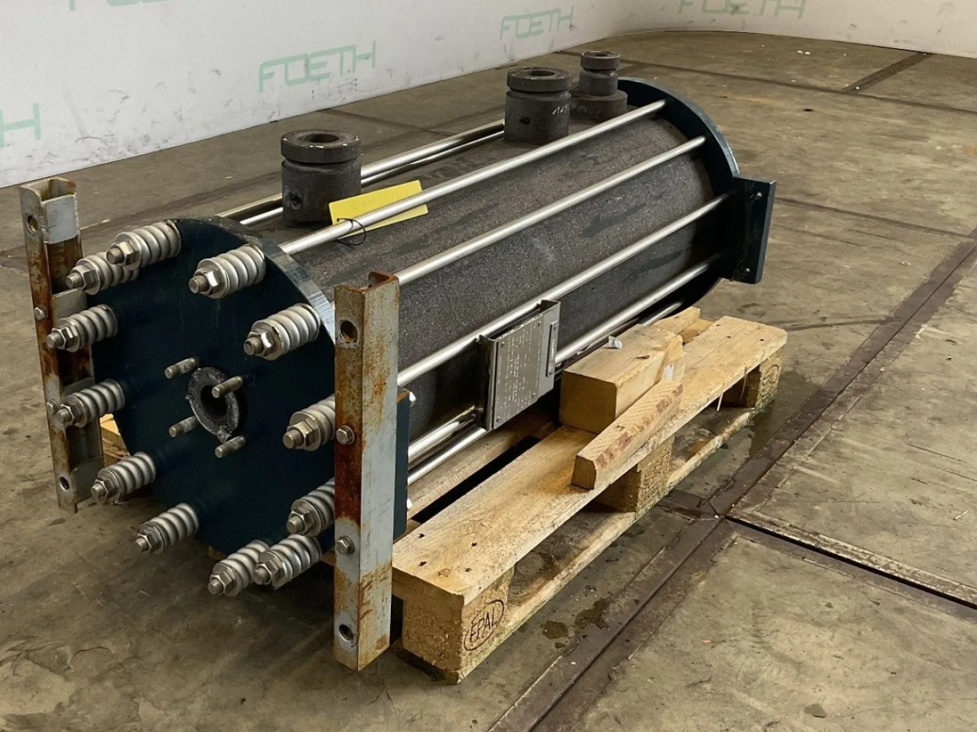 Gab Neumann Annular Groove graphite heat exchanger (22 l) - Shell and tube heat exchanger - 3