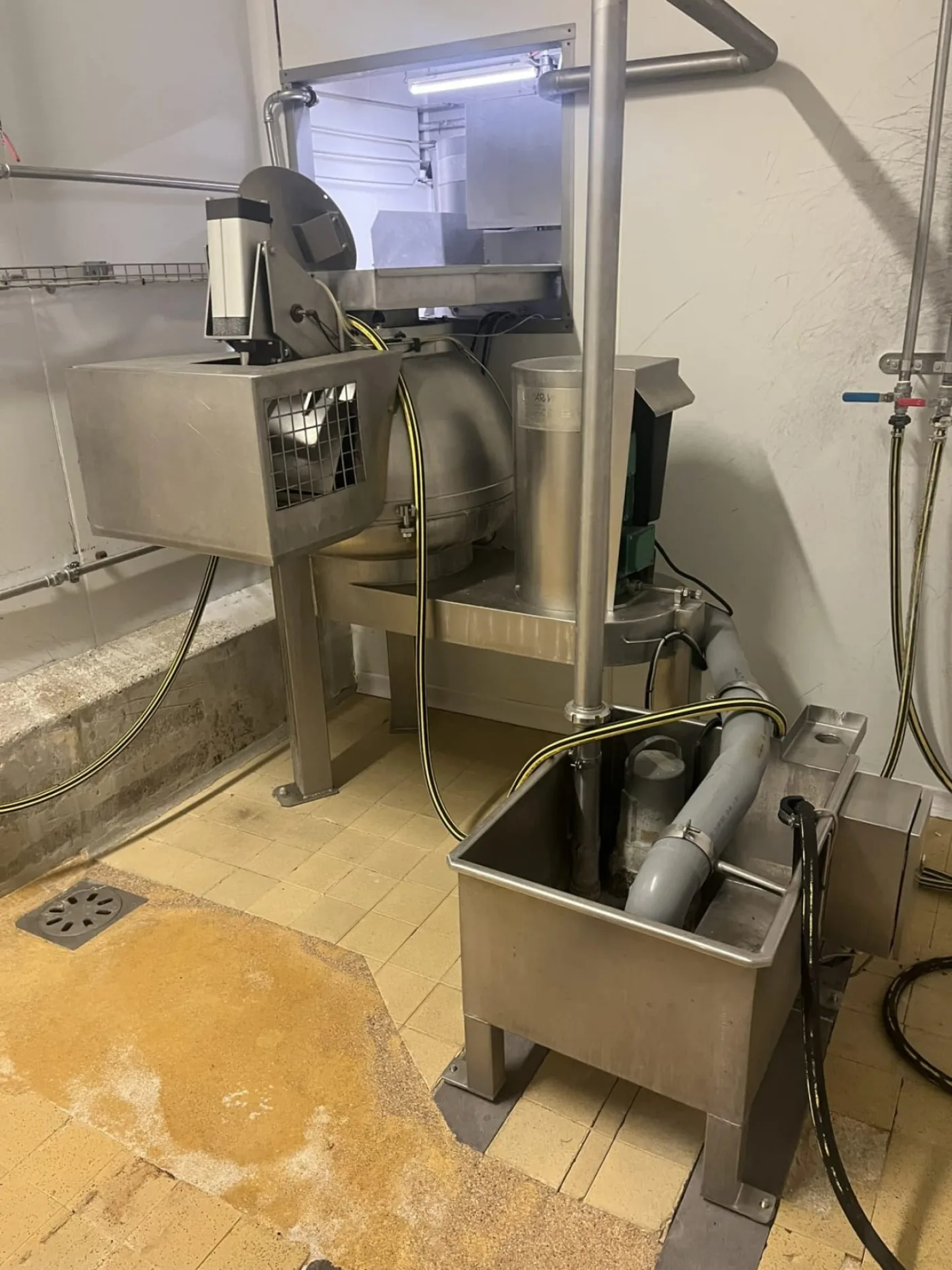 By-products cleaning section, La Parmentiere - 2