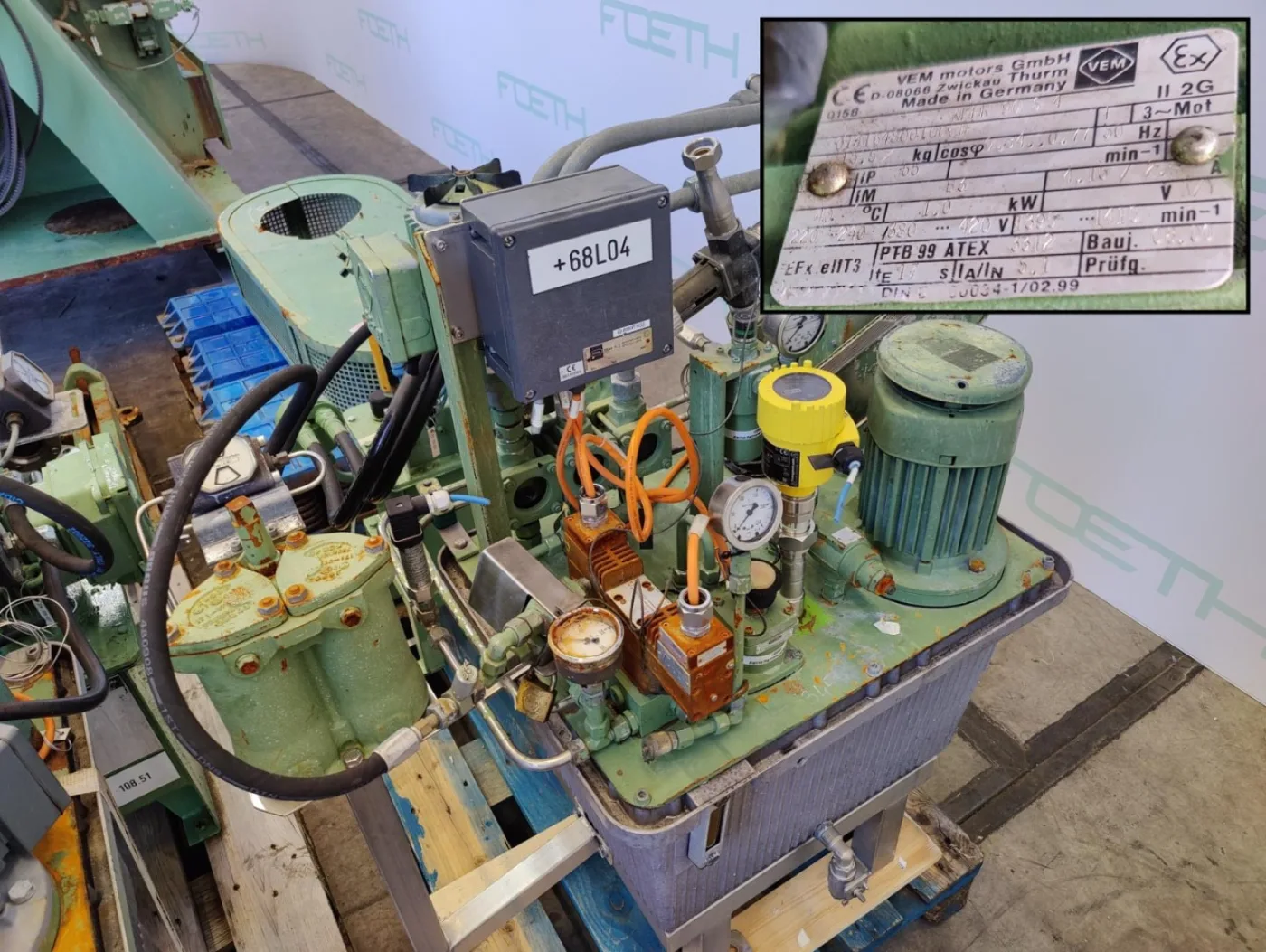 Krauss Maffei HZ 125/3.2 Siphon - Peeling centrifuge - 1