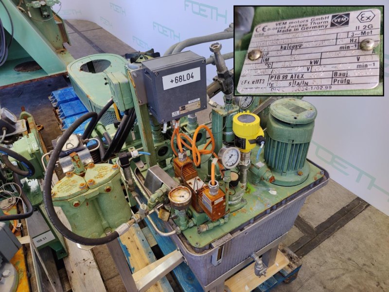 Krauss Maffei HZ 125/3.2 Siphon - Peeling centrifuge