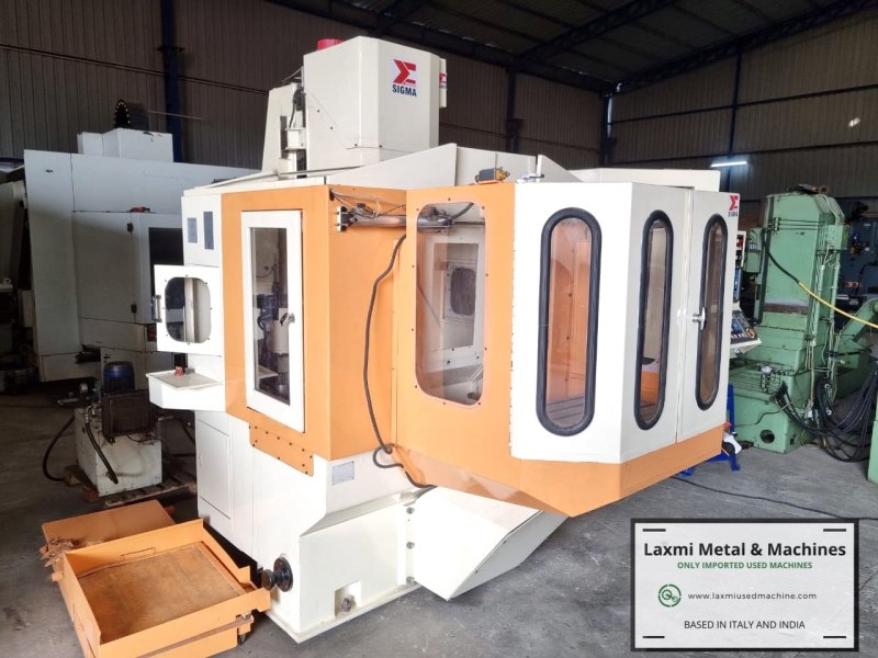 DOUBLE PALLET VMC, SIGMA (Italy) - MISSION 1P - Laxmi Metal & Machines, Rohtak