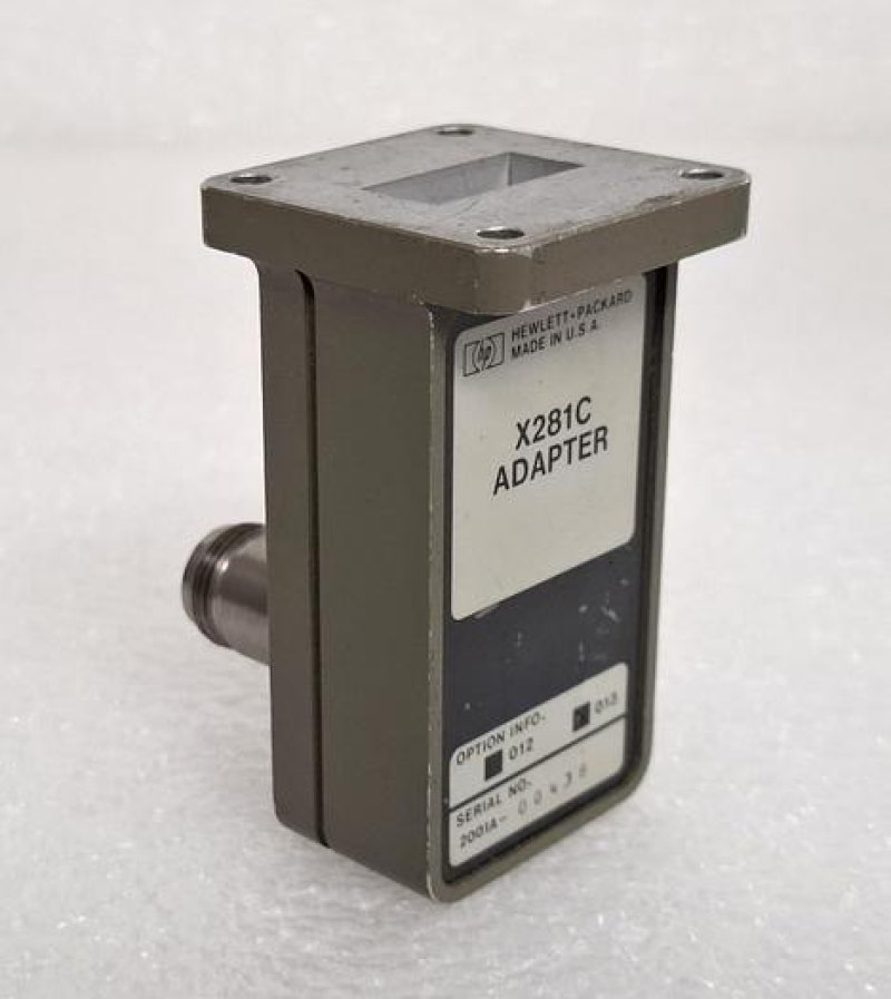Keysight / Agilent X281C Waveguide to APC-7 Adapter
