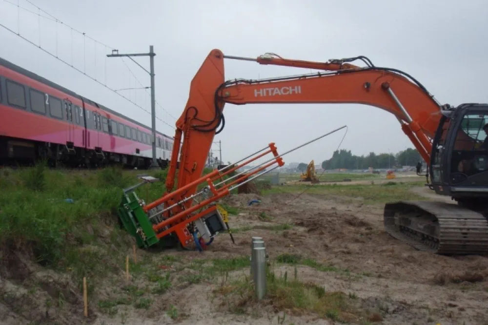 200 kN CPT Penetrometer Pusher for Use on Excavator