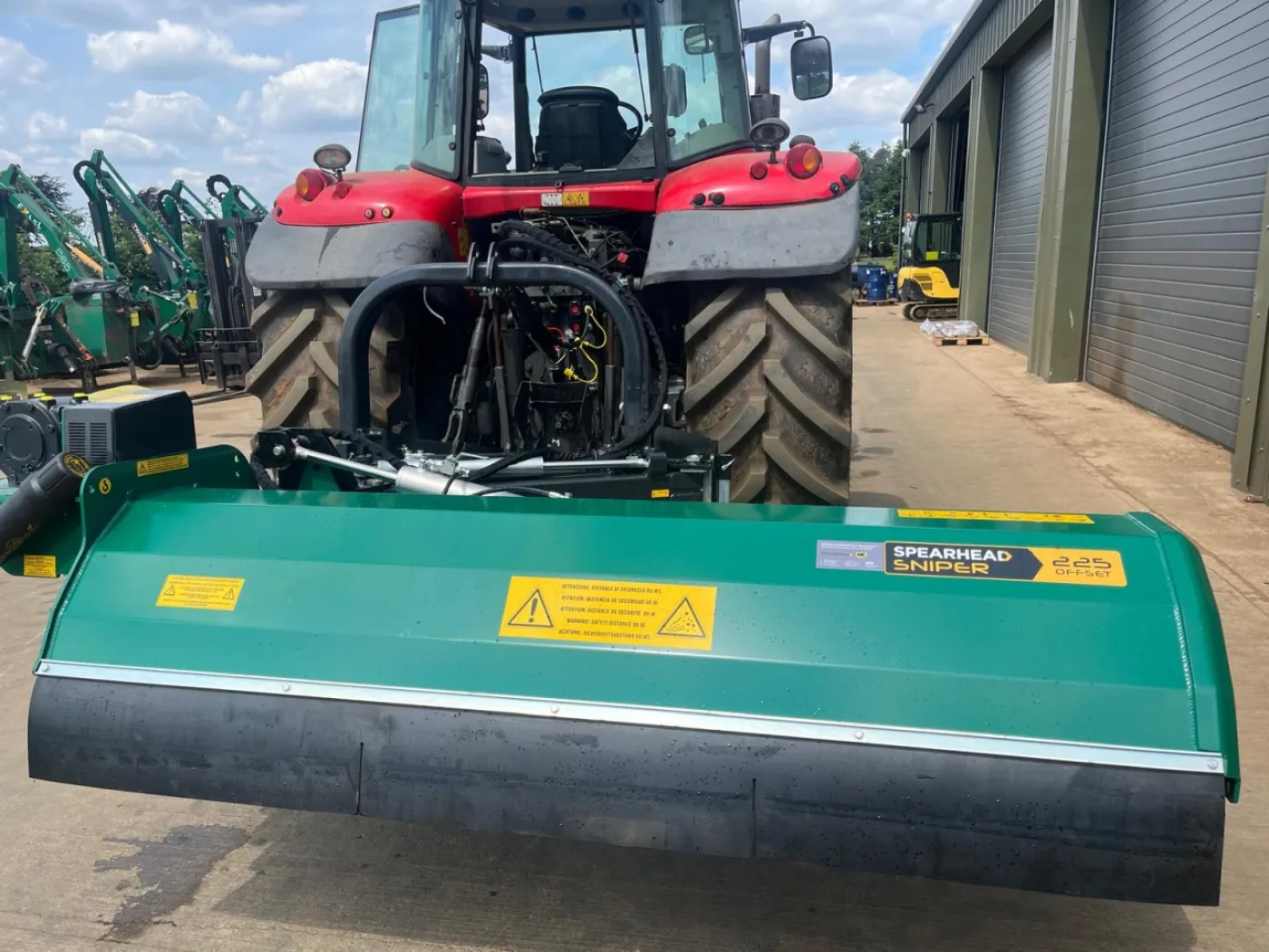 Spearhead Sniper offset 225 Flail Mower LH - 4