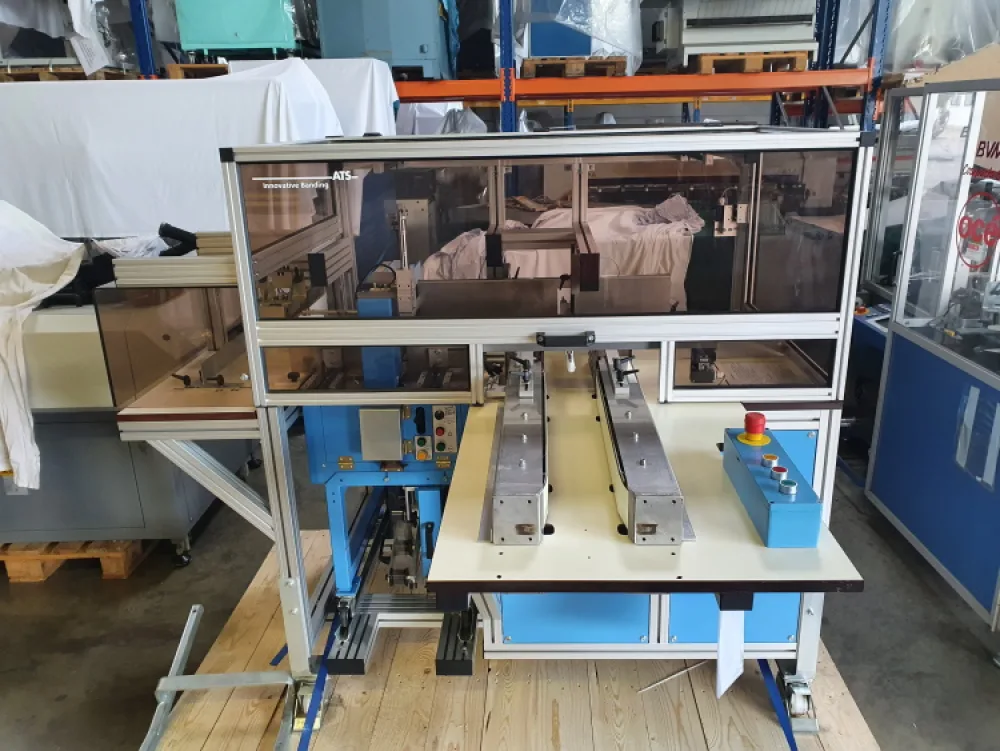 Banderolieranlage ATS US 2000 AB Cornerline