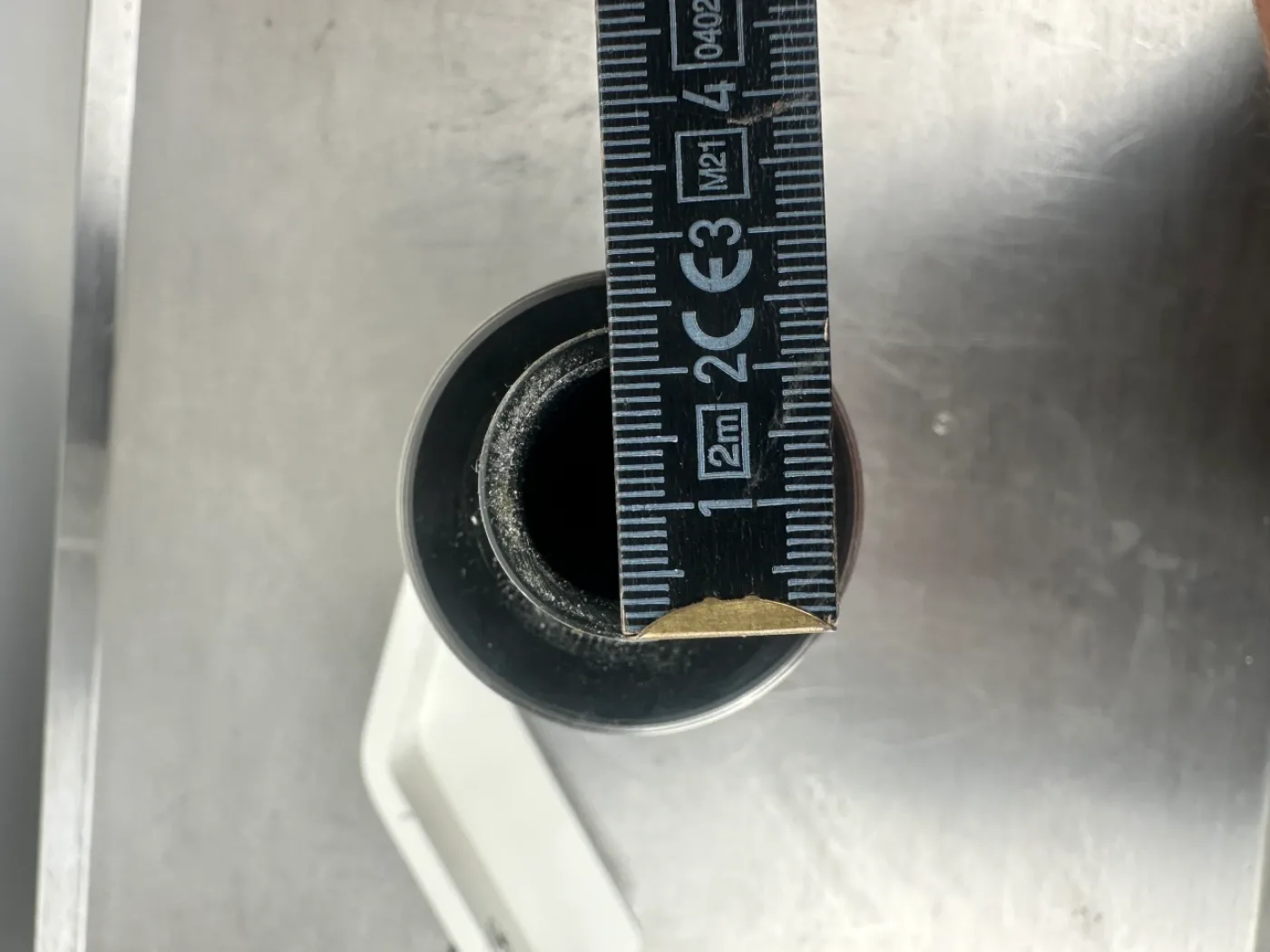 Kolposkophalterung / Geräteaufnahme für Gynäkologiestuhl Edelstahl 20cm - 4