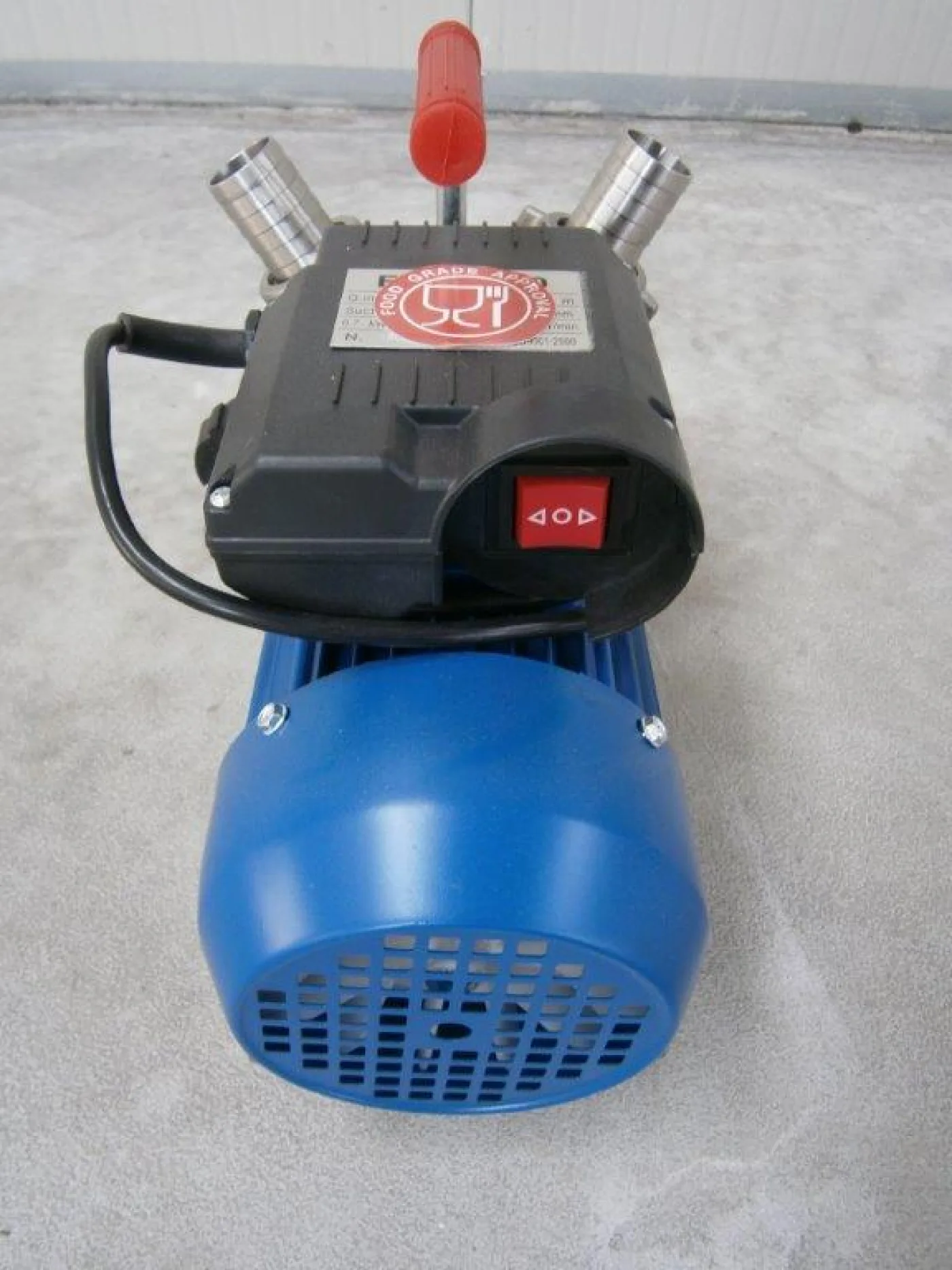ELECTRIC – PUMP, SELF-PRIMING PUMP MOD. ENOS 30 STAINLESS STEEL BODY PUMP AND IMPELLER, 1 SPEED SINGLE PHASE 220 VOLT, NEW MACHINE - 2