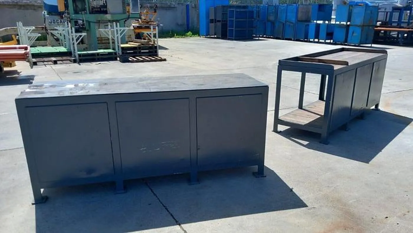 Bancada de trabalho de ferro - 4