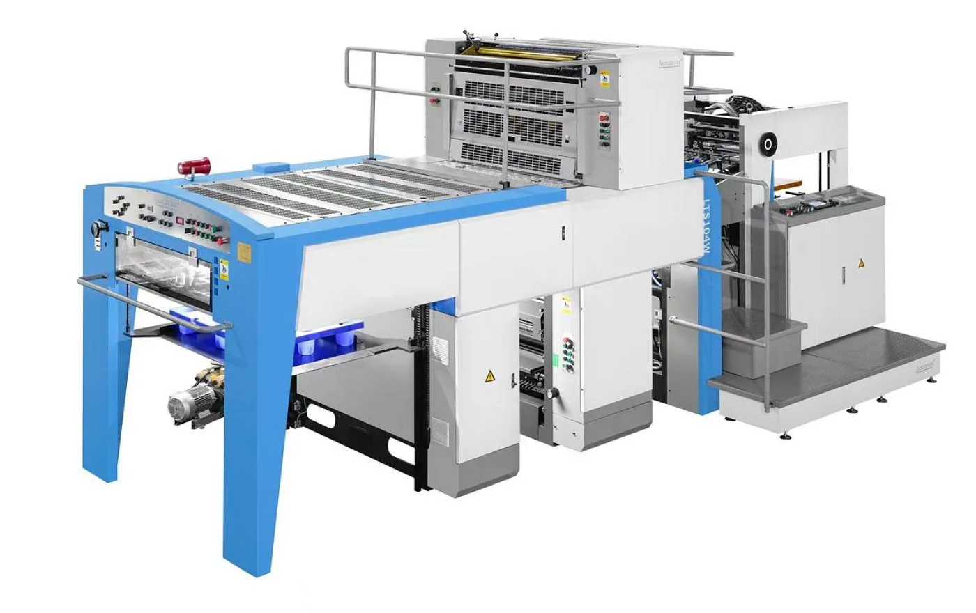 Sheet fed press 1+1 - 1