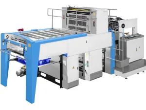 Sheet fed press 1+1