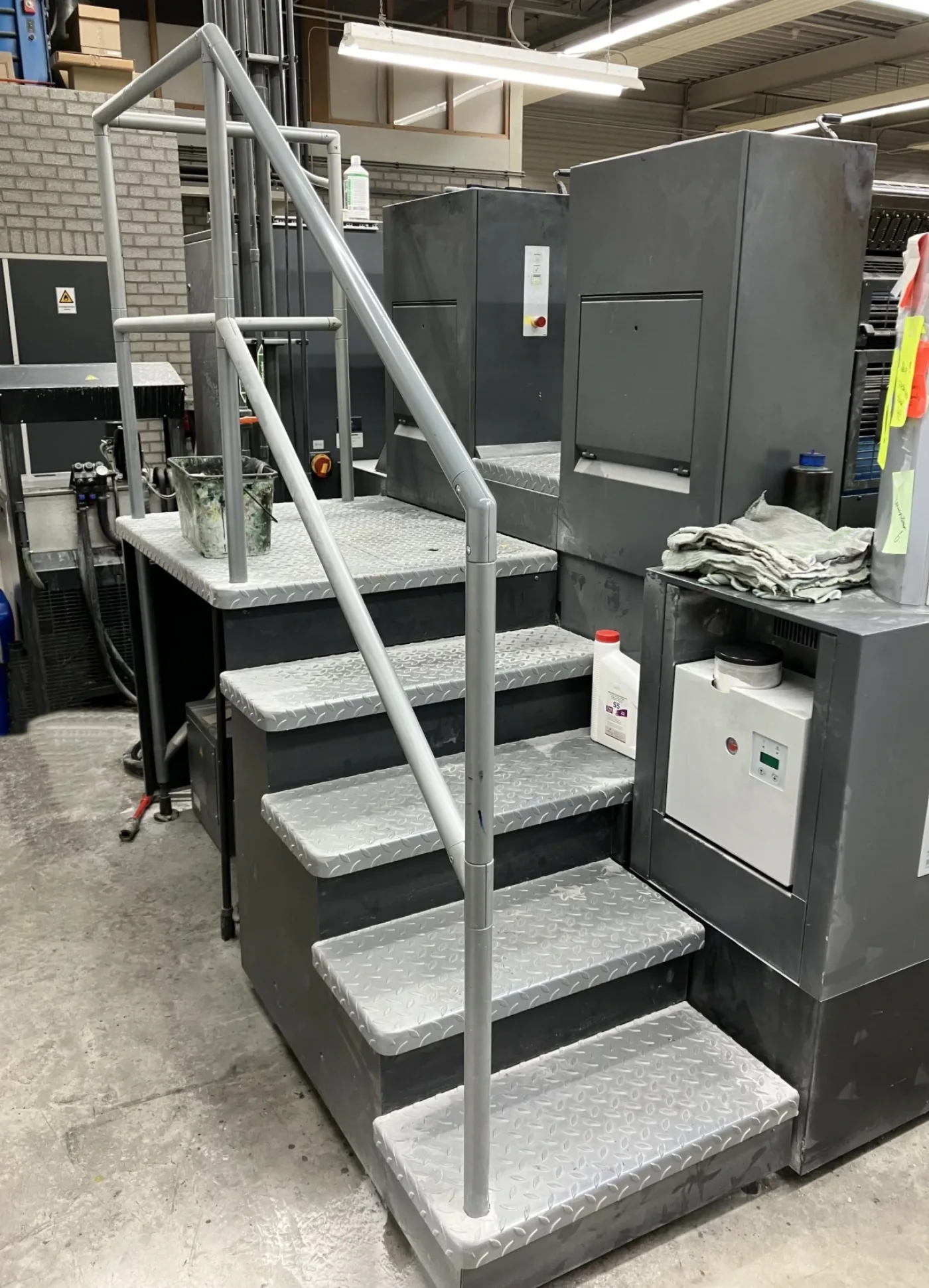 Heidelberg SM 74-2 offset printing press - 4