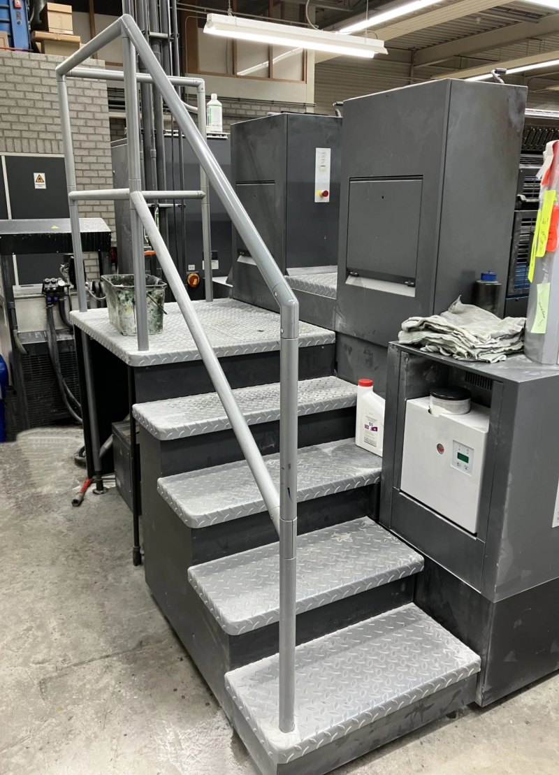 Heidelberg SM 74-2 offset printing press
