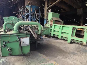 Harris TGS 215 3-RAM Metal Baler
