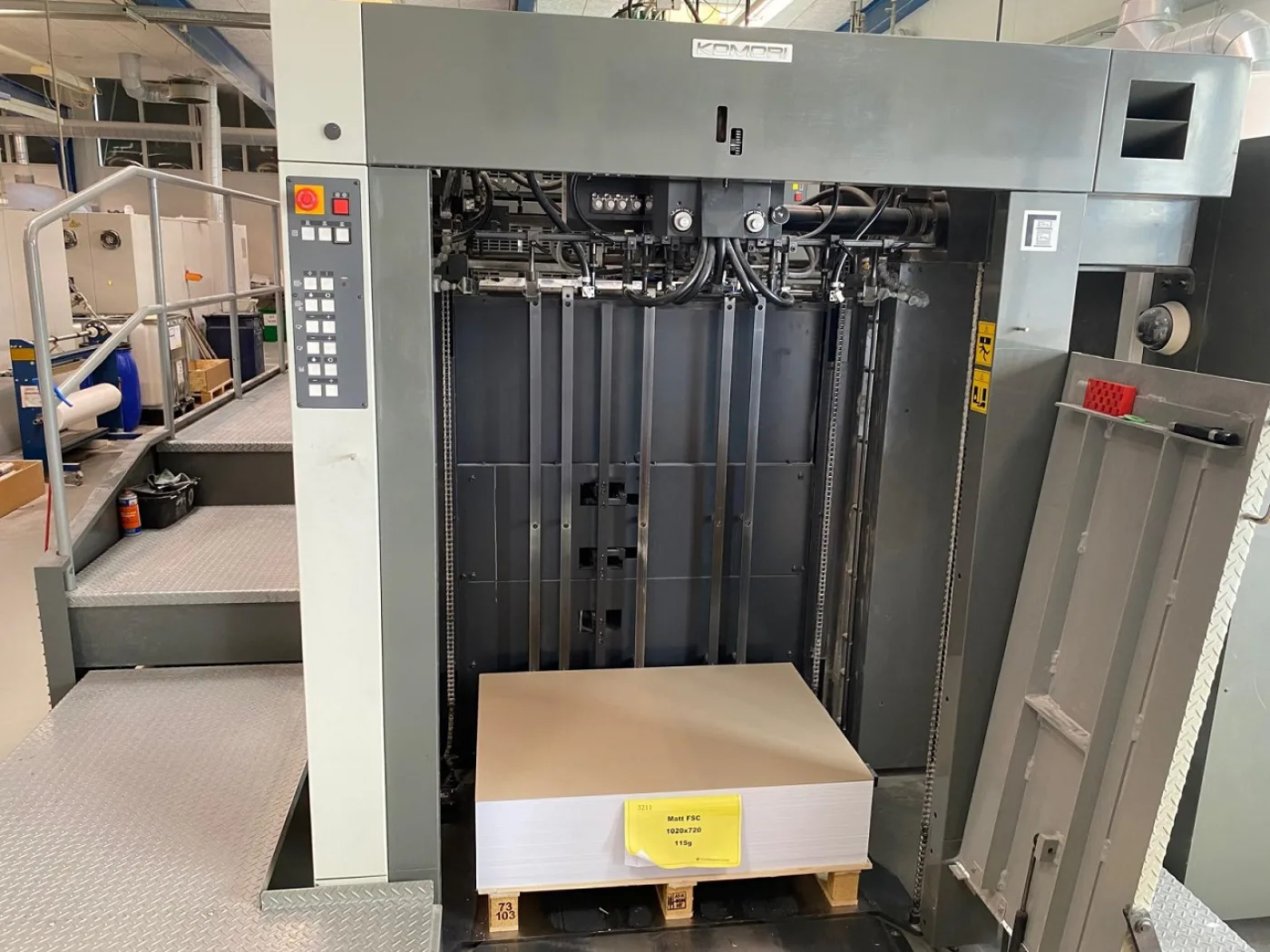 Komori Lithrone GL-840P – 8 Colour Offset Press (8+0 / 4+4) - 3