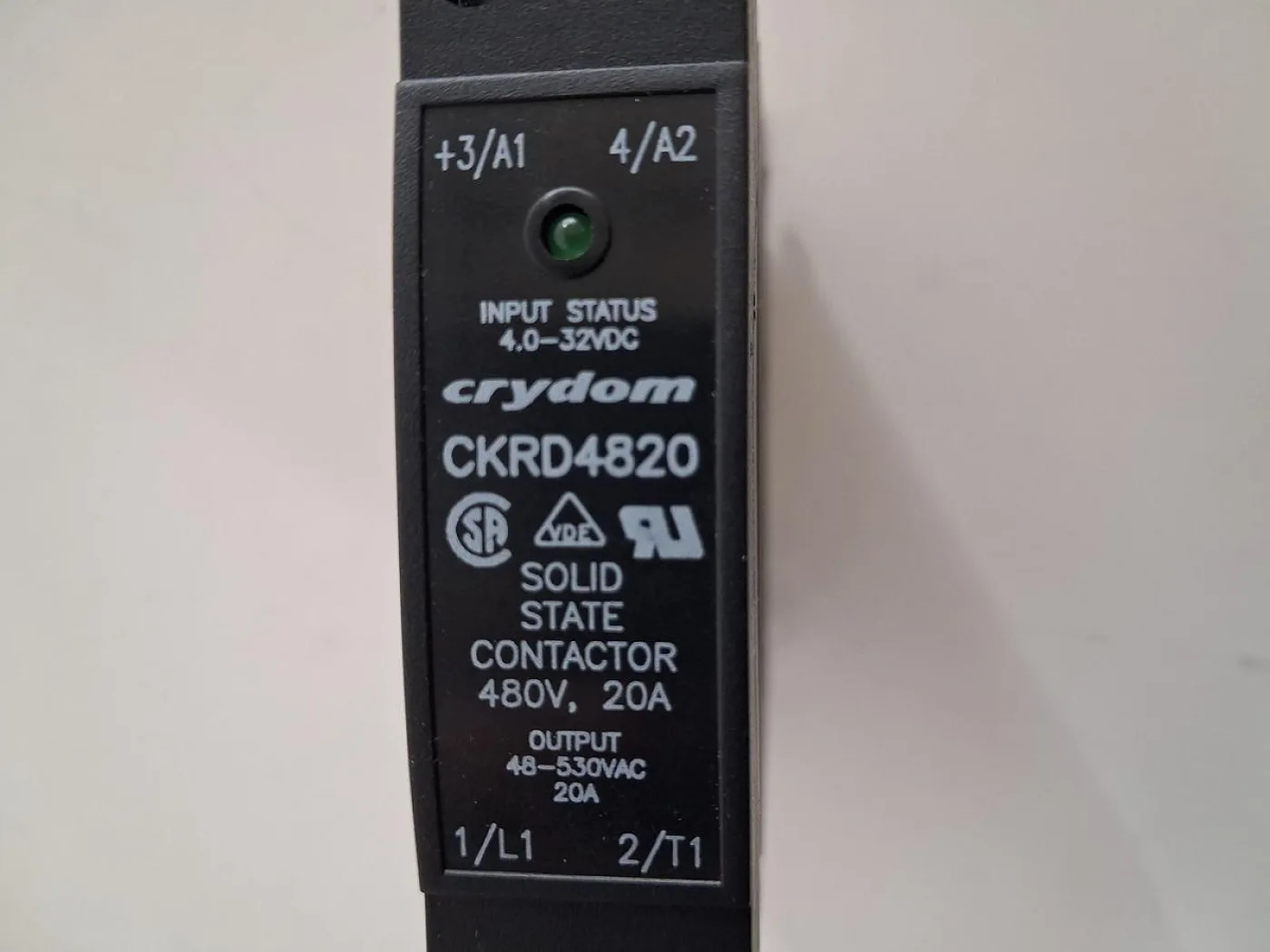 Crydom CKRD4820 Solid State Contactor 480V 20A - 4