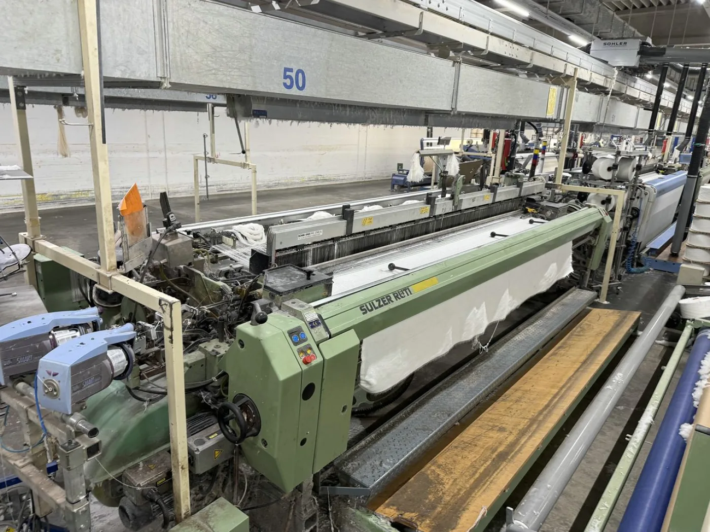 7x Sulzer - P7100 B 390 N2 EP R Q D1/D12 projectile loom - 5