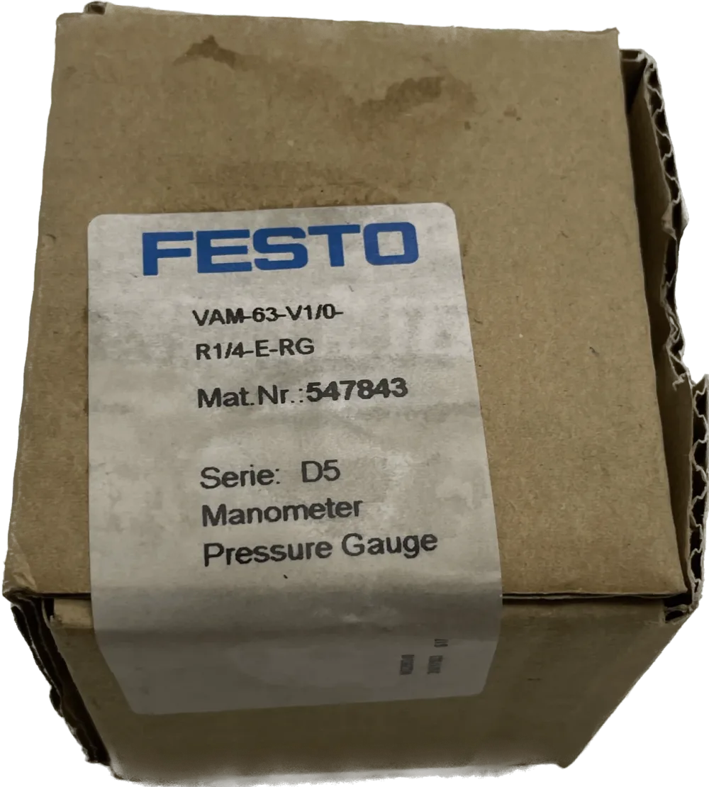 Festo Vakuummeter VAM-63-V1/0-R1/4-E-RG