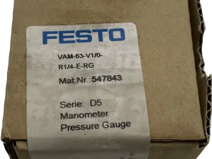 Festo Vakuummeter VAM-63-V1/0-R1/4-E-RG