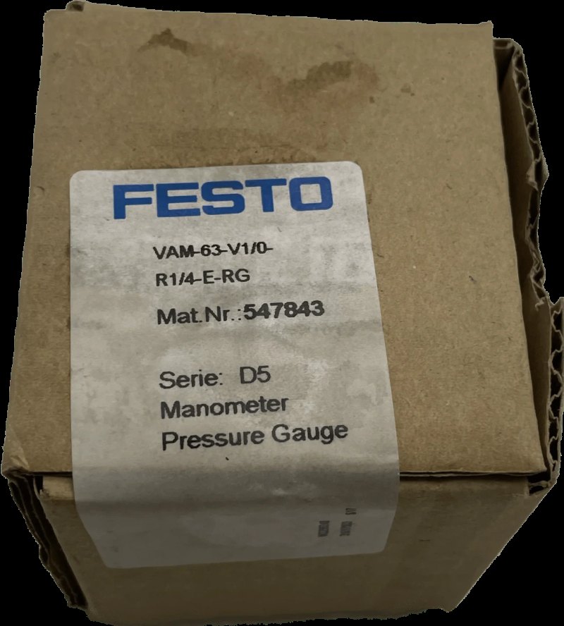 Festo Vakuummeter VAM-63-V1/0-R1/4-E-RG