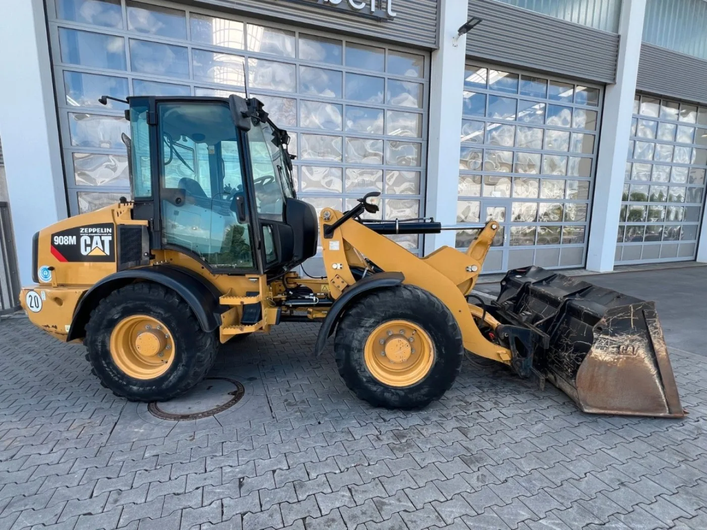 Cat 908M / 2.644h / Gabel / Schaufel - 2