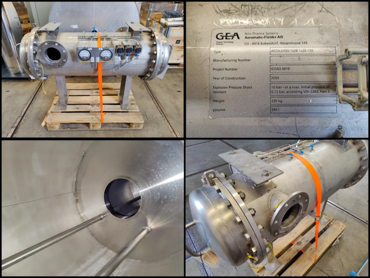 GEA Niro MP1 - Fluid bed dryer batch - 5