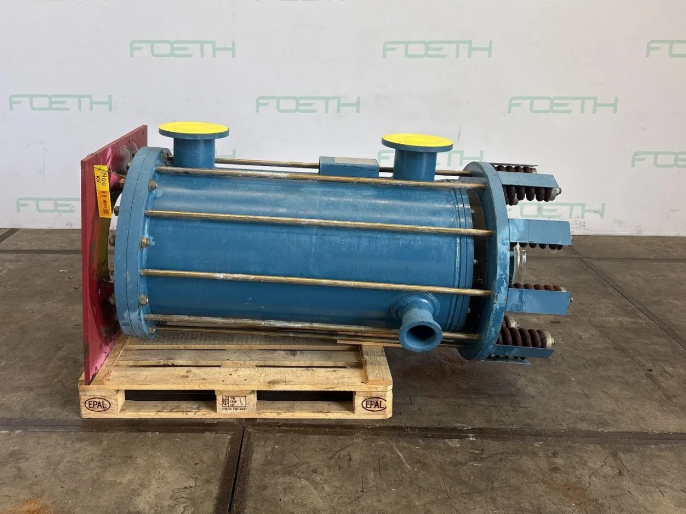 Le Carbone-Lorraine Polybloc NF610G (16 m2) - Shell and tube heat exchanger - 3