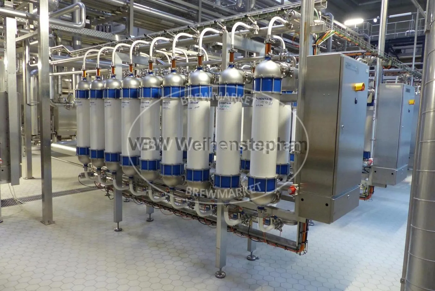 Membrane filtration module (4 skids, each with 18 membrane modules) - 8