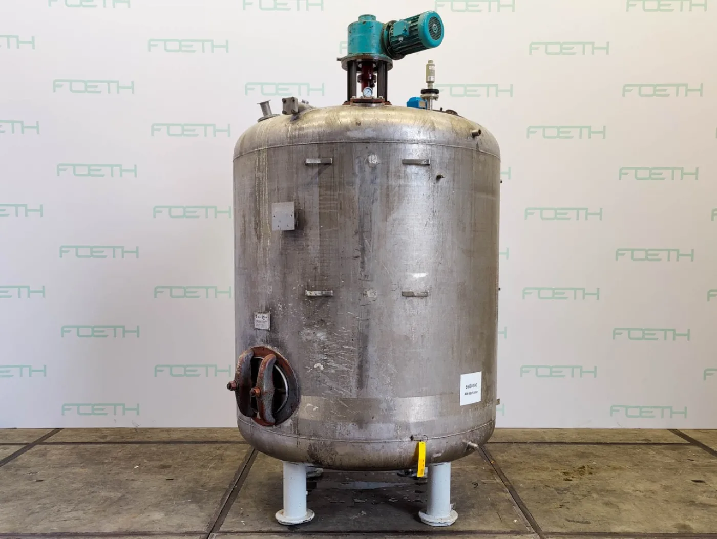 Franke 5000 Ltr. - Stirring vessel - 8