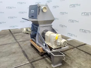 Emde Nassau ESM-80 with dumping cabinet ST-100 - Ribbon blender