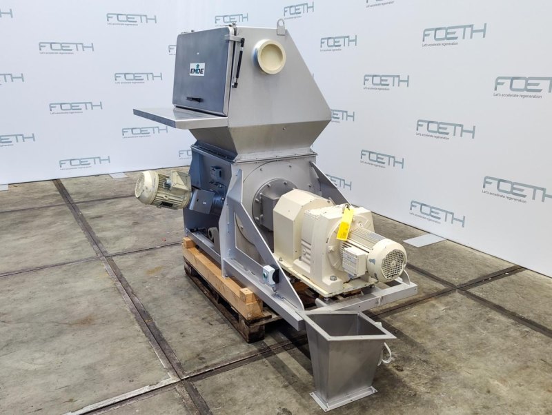 Emde Nassau ESM-80 with dumping cabinet ST-100 - Ribbon blender
