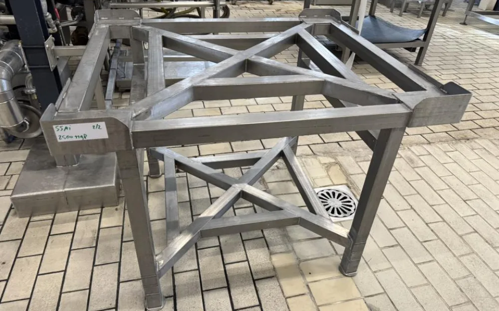 IBC stainless-steel support stand 2x