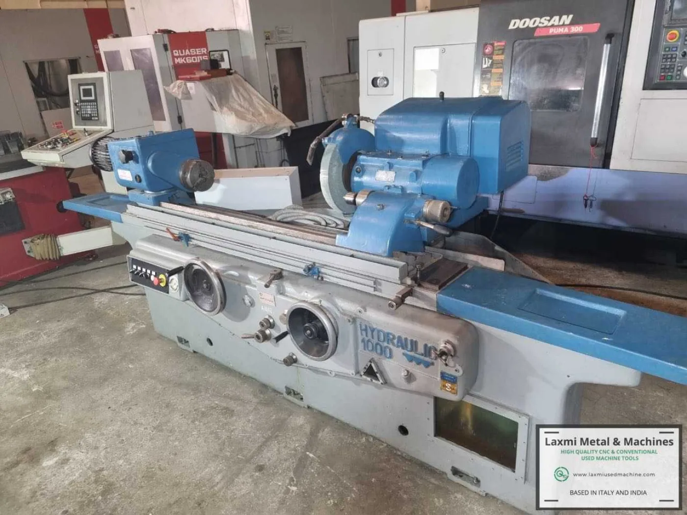 EXTERNAL GRINDER, HYDRAULIC - 1000 - Laxmi Metal & Machines, Rohtak - 5
