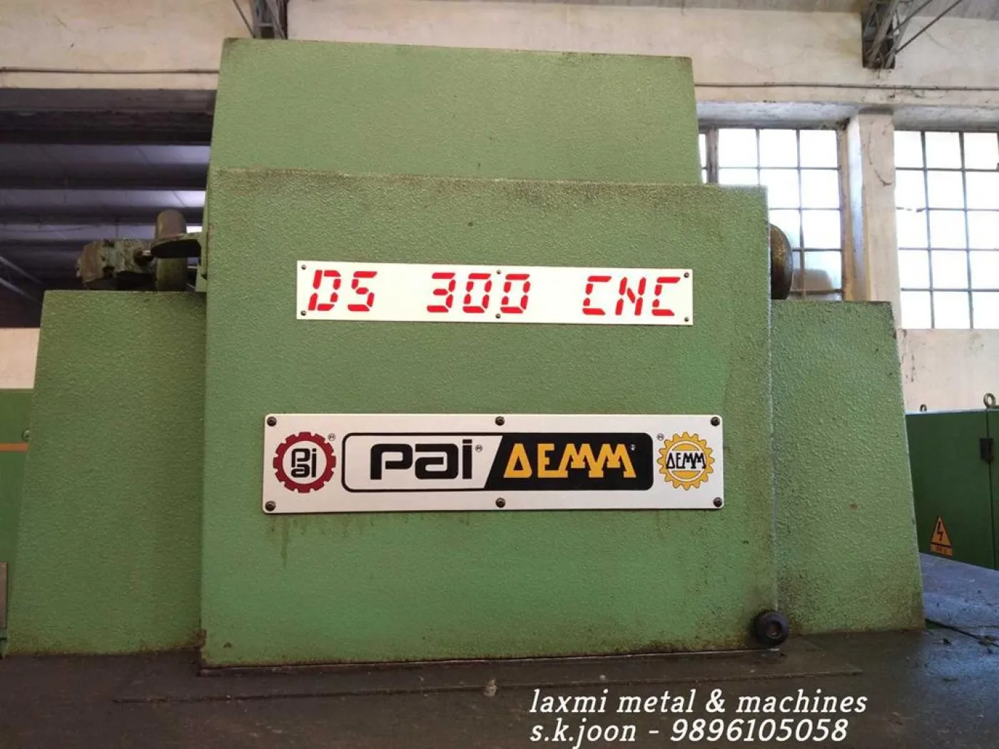 FULLY CNC GEAR SHAPER, PAI-DEMM - DS 300 CNC - Laxmi Metal & Machines, Rohtak - 4