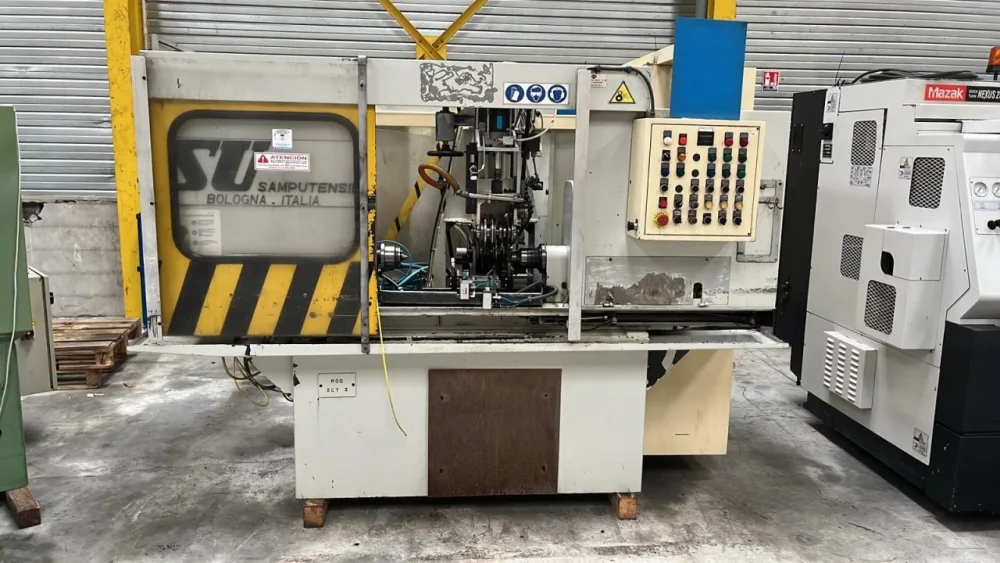 Gear Deburring Machine – SAMPUTENSILI SCT3