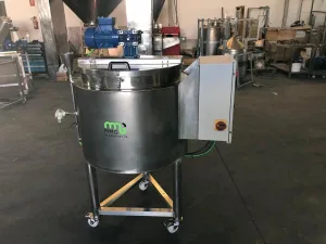 Depósito cuece cremas 200 litros en acero inoxidable NUEVO