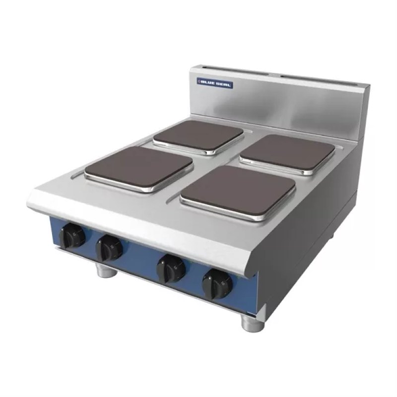 Blue Seal 4 Plate Countertop Hob 10.4kW E514S-B - islandcatering
