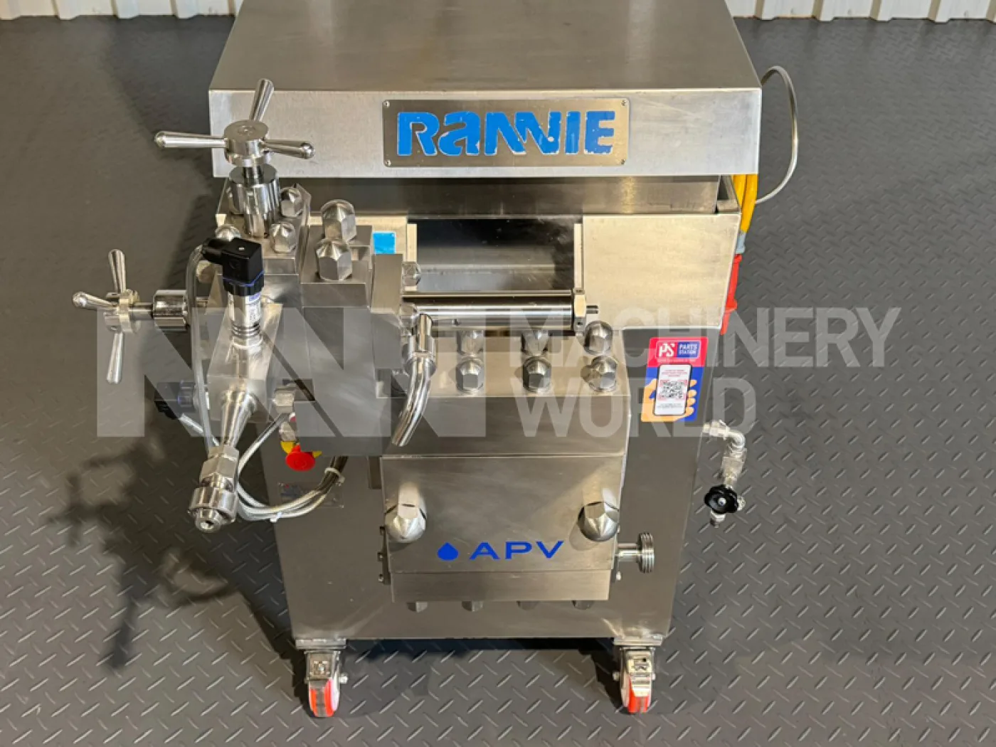 200 LPH APV Rannie BT 14.38 (600 Bar) 2-Stage Aseptic High Pressure Homogeniser - 3