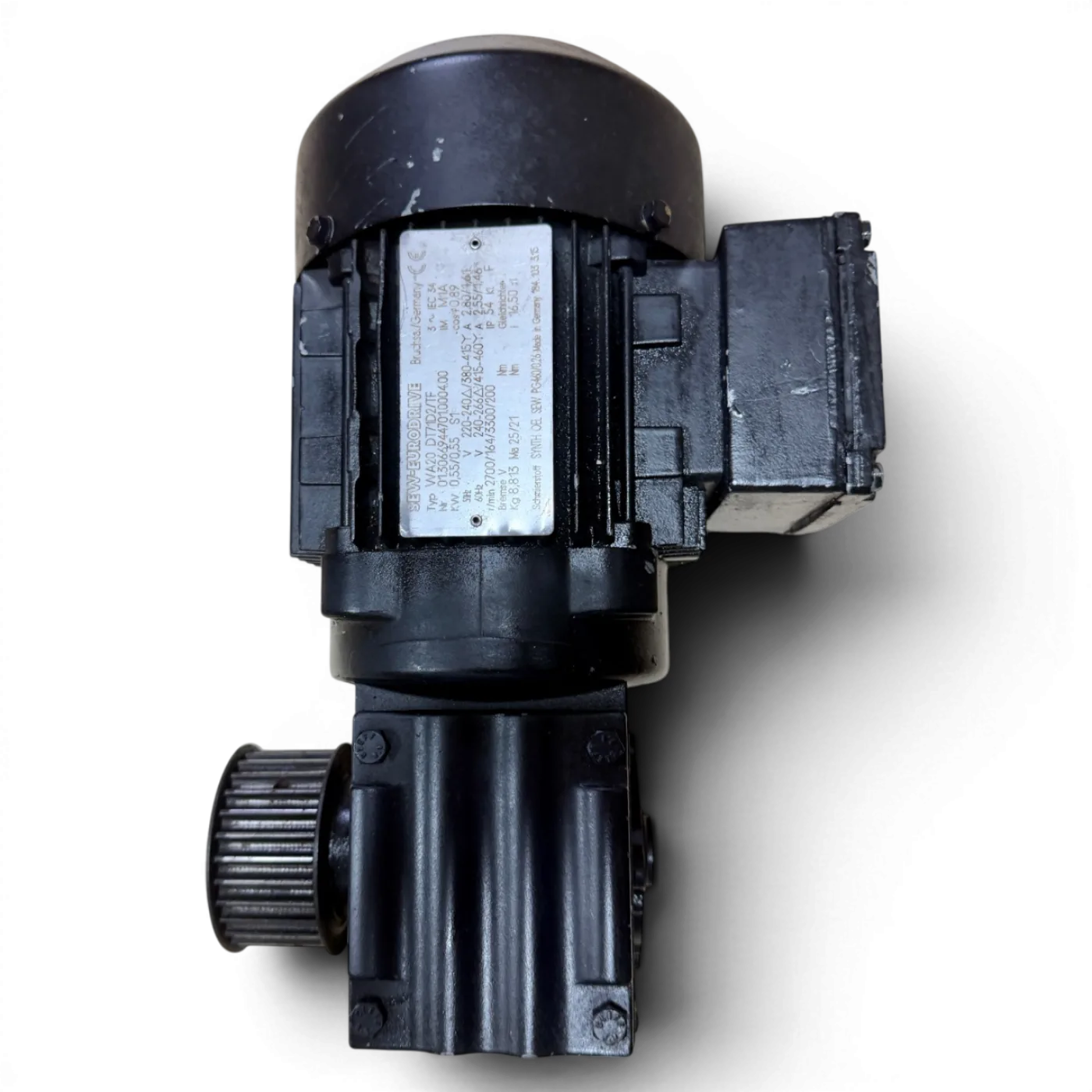 SEW EURODRIVE Getriebemotor WA20 DT71D2/TF aus Pries & Horstmann Maschine Art.-Nr. 013066944701000400 - 3
