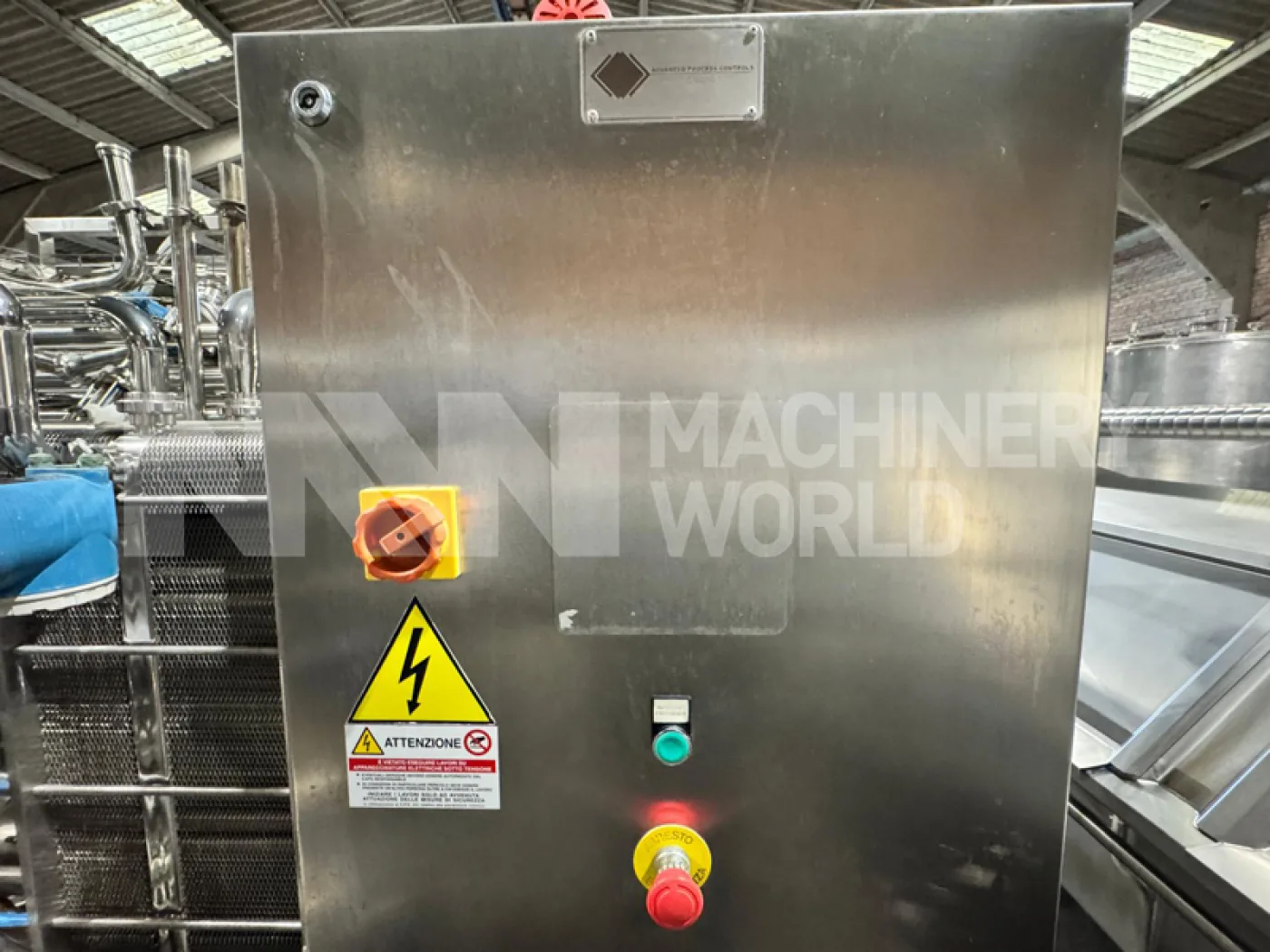 10,000 LPH Cheese Milk Skid Mounted Pasteuriser Plant for Cheese Production (Year 2008) - 7