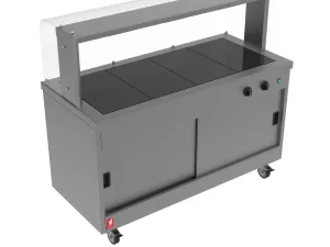 Falcon Hot Cupboard Servery Counter FC4-S - islandcatering