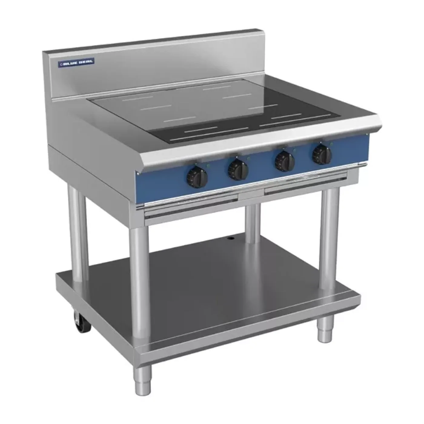 Blue Seal 4 Zone Free Standing Full Area Induction Hob 20kW IN514F-LS - islandcatering - 3