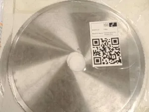 Circular knife for chicken feet machine