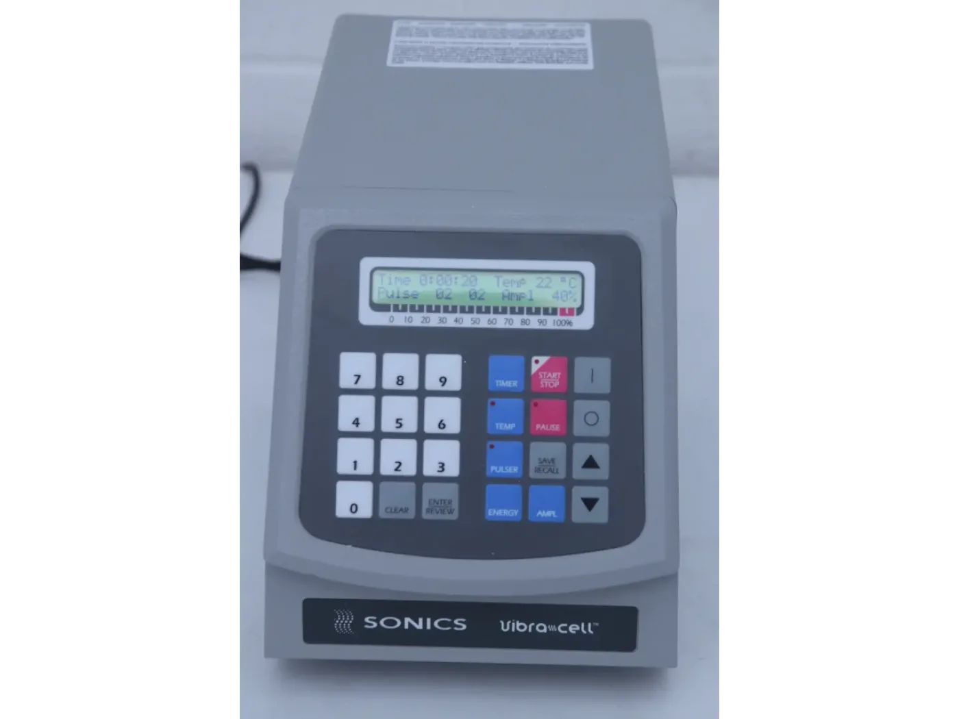 SONICS Vibra Cell VCX750 Ultrasonic Processor - 2