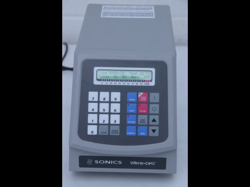 SONICS Vibra Cell VCX750 Ultrasonic Processor