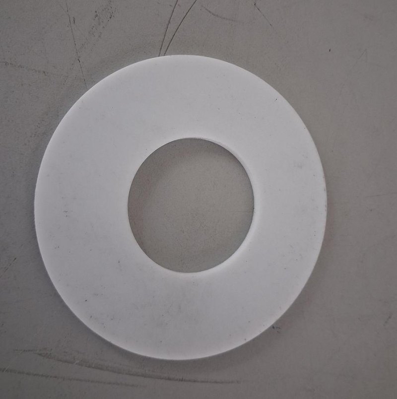SSA Flachdichtung CGFD40 DN 40 besteht aus hochwertigem, weißem PTFE