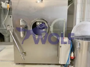 Zucker-Drageeanlage GS-COATING-SYSTEM - Modell PRA/S400, bestehend aus: